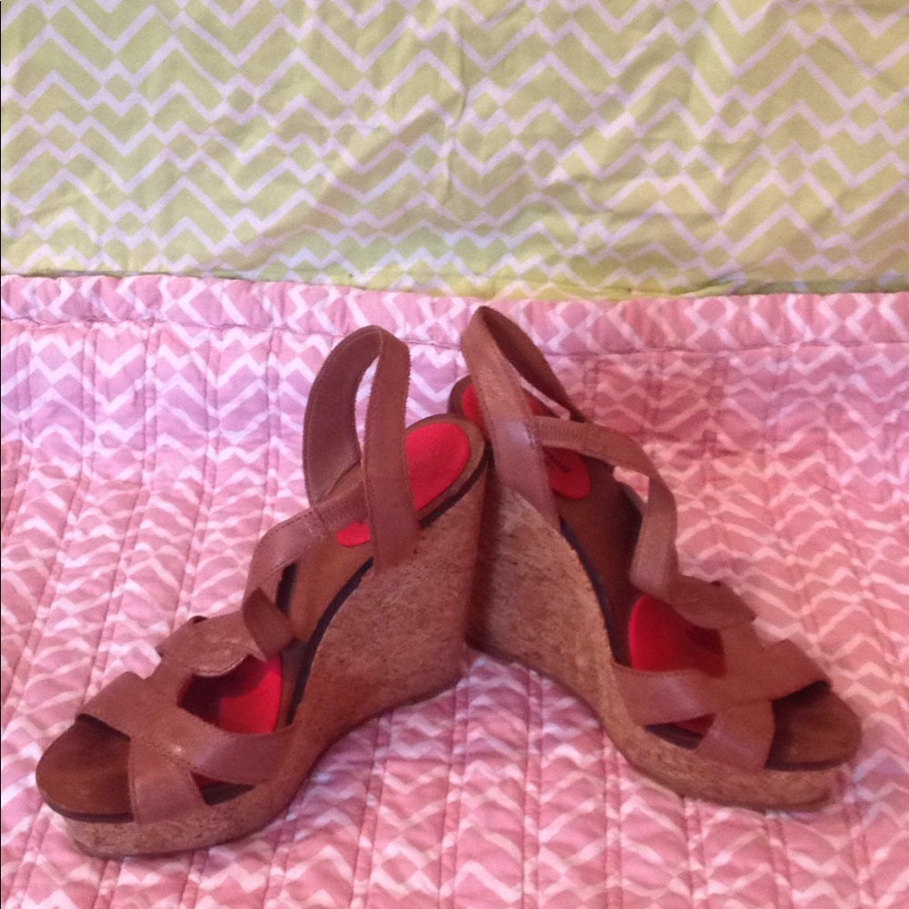 Cork wedges size 7 1/2
